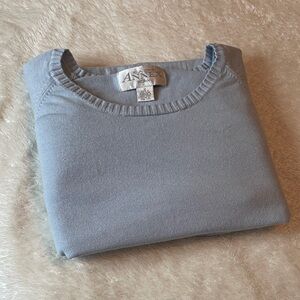 🔥 blue sweater by Casual Corner Crew Neck Sweater ScandiGirl EUC like new